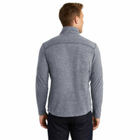 Port Authority® Heather Microfleece Full-Zip Jacket