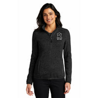 Port Authority® Ladies Sweater Fleece Jacket