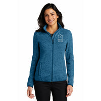 Port Authority® Ladies Sweater Fleece Jacket