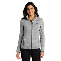 Port Authority® Ladies Sweater Fleece Jacket