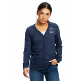 **SALE**LIMITED** US Blanks Ladies’ 4.9oz Long-Sleeve Cardigan