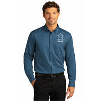 Port Authority® Long Sleeve SuperPro React™ Twill Shirt